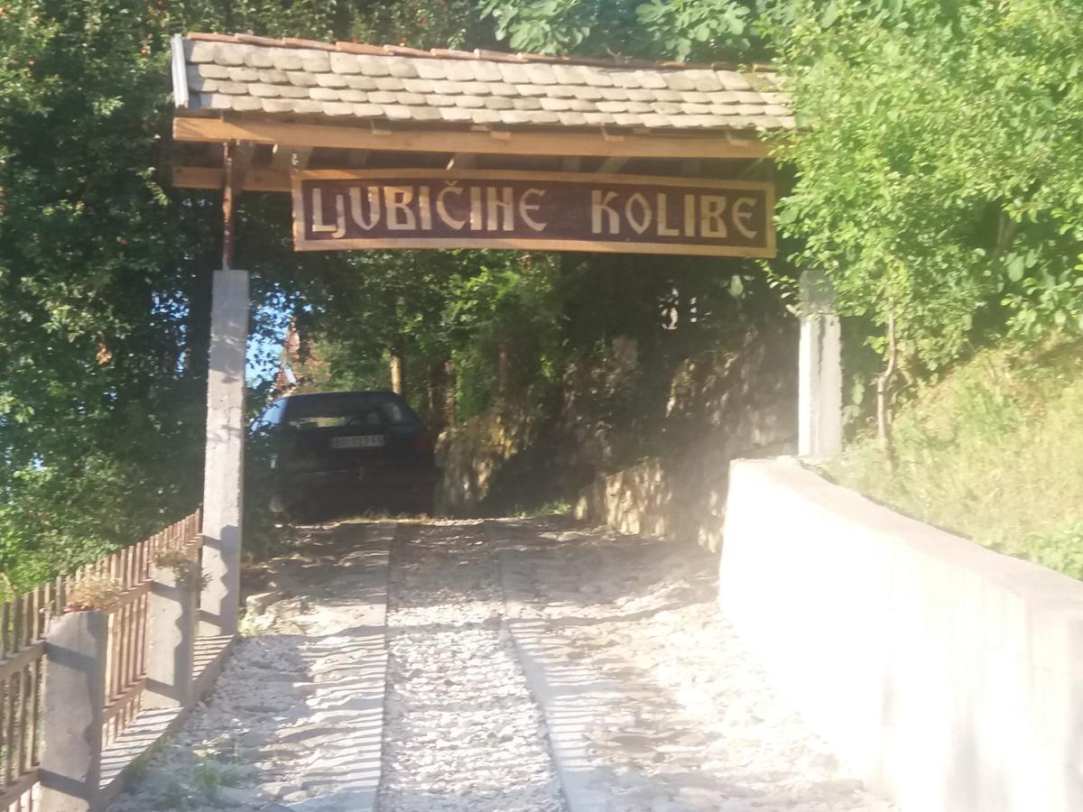 Chalet Ljubicine Kolibe Golubinje エクステリア 写真